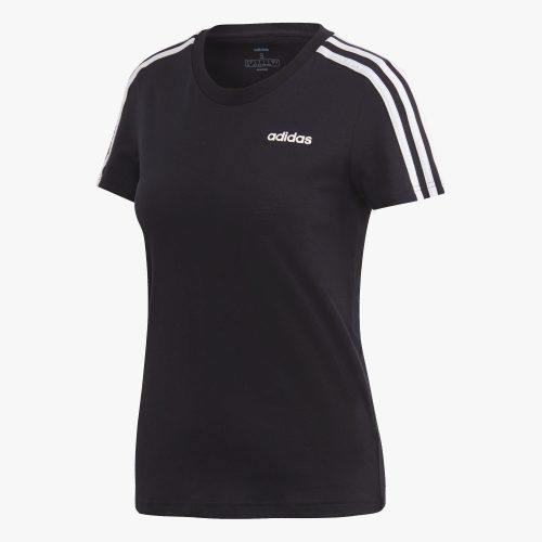 adidas 3 stripes Linear Slim T-Shirt Femme
