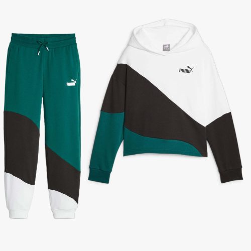 Puma Power Colorblock Ensemble à Capuche Junior Fille